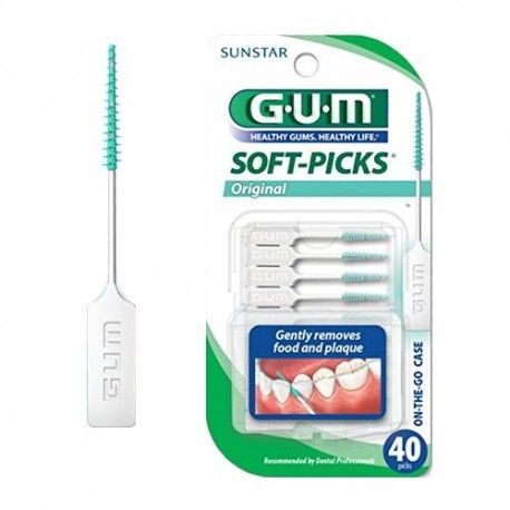 SOFT-PICKS INTERDENTAL DESECH 40 UND. SOFT-PICKS INTERDENTAL DESECH 40 UND.