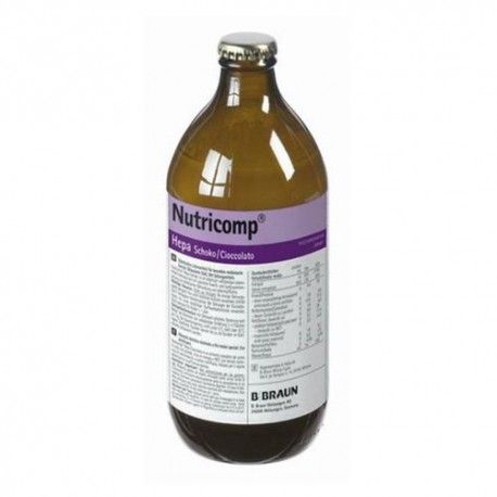 NUTRICOMP HEPA CHOCOLATE 12X500 ML. NUTRICOMP HEPA CHOCOLATE 12X500 ML.