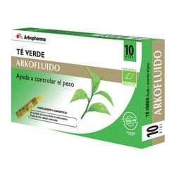 ARKOFLUIDO TE VERDE 10 AMPOLLAS