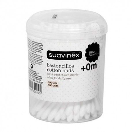 Suavinex Bastoncillos Cotton Buds +0m 100 Unidades Suavinex Bastoncillos Cotton Buds +0m 100 Unidades