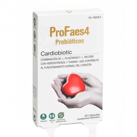 ProFaes4 Probióticos Cardiobiotic 30 Cápsulas ProFaes4 Probióticos Cardiobiotic 30 Cápsulas