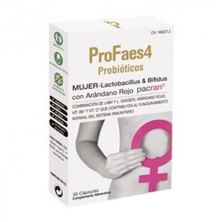 ProFaes4 Probióticos Mujer 30 Cápsulas ProFaes4 Probióticos Mujer 30 Cápsulas