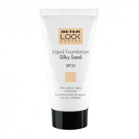 Beter Look Expert Liquid Foundation Base Maquillaje Silky Sand SPF 35+ 50 ml. Beter Look Expert Liquid Foundation Base Maquillaje Silky Sand SPF 35+ 50 ml.