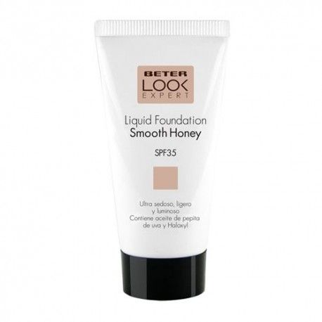 Beter Look Expert Liquid Foundation Base Maquillaje Smooth Honey SPF 35+ 50 ml. Beter Look Expert Liquid Foundation Base Maquillaje Smooth Honey SPF 35+ 50 ml.
