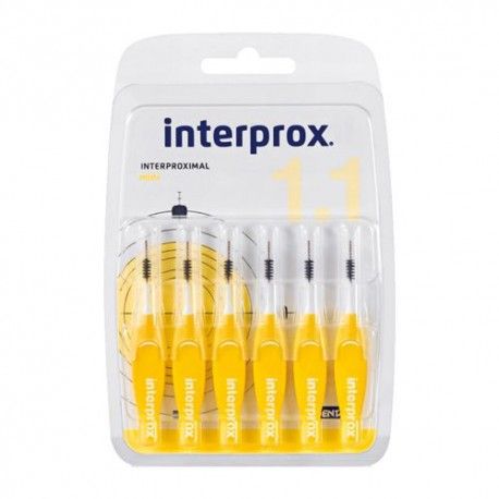 Interprox Mini Cepillo Dental Interproximal 6 Unidades Interprox Mini Cepillo Dental Interproximal 6 Unidades