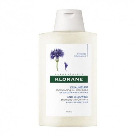 Klorane Champú Reflejos Plateados al Extracto de Centaurea 200 ml. Klorane Champú Reflejos Plateados al Extracto de Centaurea 200 ml.