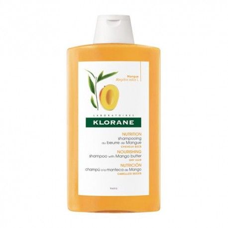Klorane Champú Nutritivo a la Manteca de Mango 400 ml. Klorane Champú Nutritivo a la Manteca de Mango 400 ml.