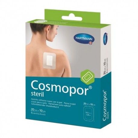 Cosmopor Steril Apósito Adhesivo 20 cm. x 10 cm. 5 Unidades Cosmopor Steril Apósito Adhesivo 20 cm. x 10 cm. 5 Unidades