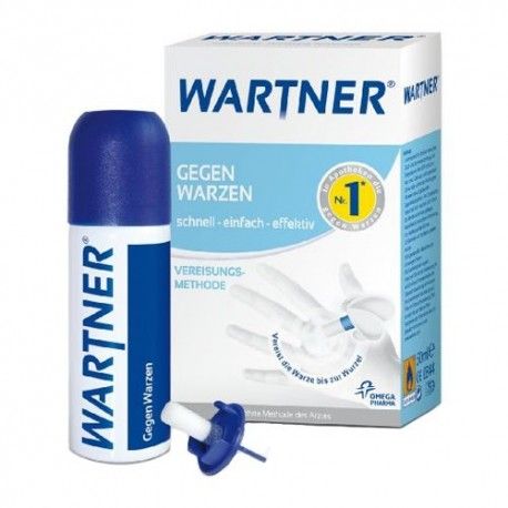 Wartner Spray Crioterapia Contra las Verrugas 50 ml. Wartner Spray Crioterapia Contra las Verrugas 50 ml.