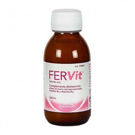 FERVit Solución Oral 120 ml. FERVit Solución Oral 120 ml.