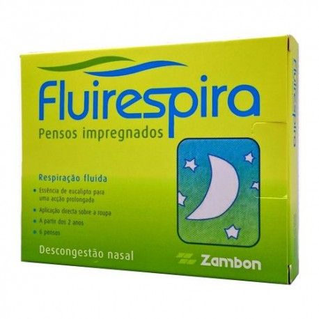 Fluirespira Parches Balsámicos 6 Unidades Fluirespira Parches Balsámicos 6 Unidades