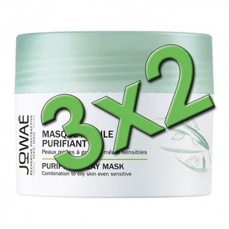 Jowaé Mascarilla de Arcilla Purificante 50 ml. Pack 3x2 Jowaé Mascarilla de Arcilla Purificante 50 ml. Pack 3x2