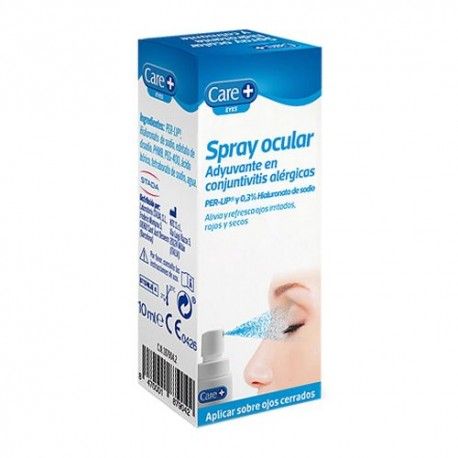 Care+ Spray Ocular Adyuvante Conjuntivitis Alérgicas 10 ml.