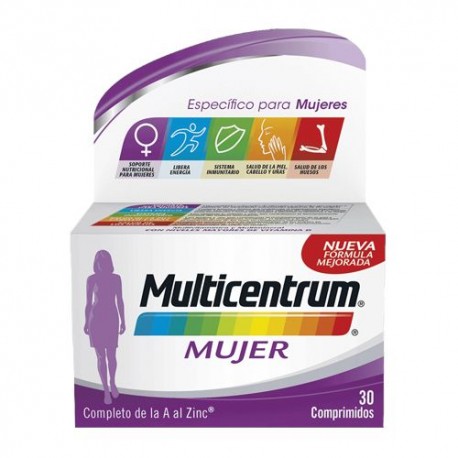 Multicentrum Mujer 30 Comprimidos Multicentrum Mujer 30 Comprimidos