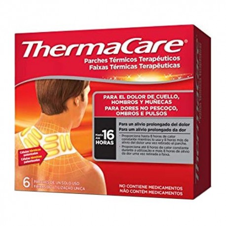 ThermaCare Parches Térmicos Cuello, Hombros y Muñecas 6 Unidades ThermaCare Parches Térmicos Cuello, Hombros y Muñecas 6 Unidades