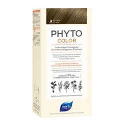 Phytocolor Coloración Permanente 8 Rubio Claro 1 Unidad
