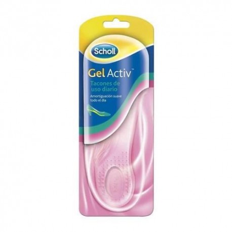 Scholl Gel Activ Plantillas Mujer Tacones de Uso Diarios 1 Par Scholl Gel Activ Plantillas Mujer Tacones de Uso Diarios 1 Par