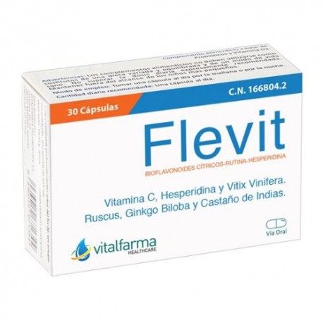 Flevit 30 Cápsulas Flevit 30 Cápsulas