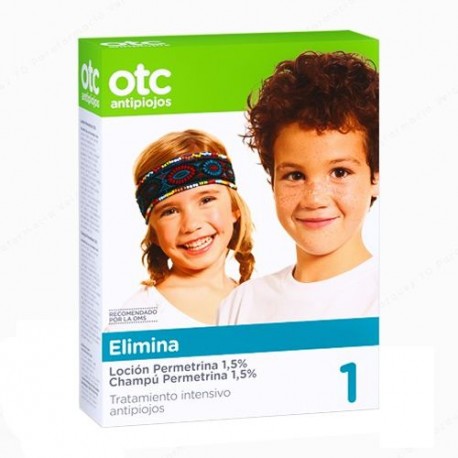 OTC Antipiojos 1 Elimina Pack Loción + Champú Permetrina 1,5% OTC Antipiojos 1 Elimina Pack Loción + Champú Permetrina 1,5%