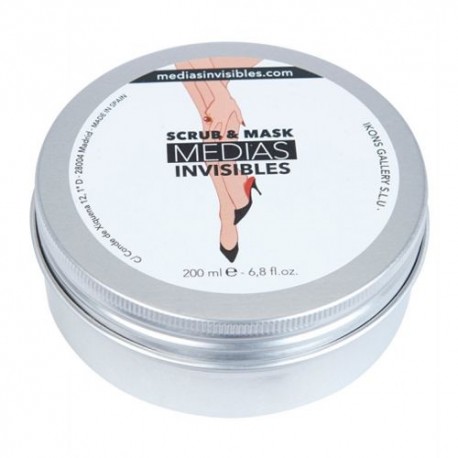 Medias Invisibles Scrub & Mask Exfoliante y Mascarilla Piernas 200 ml. Medias Invisibles Scrub & Mask Exfoliante y Mascarilla Piernas 200 ml.