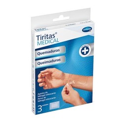 TIRITAS MEDICAL QUEMADURAS 7,5X10CM 3U