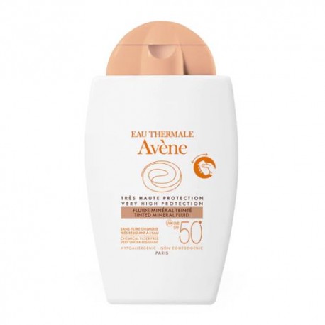 Avene Fluido Mineral Color SPF 50+ 40 ml. Avene Fluido Mineral Color SPF 50+ 40 ml.