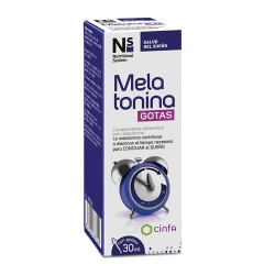 NS Salud del Sueño Melatonina Gotas 30 ml.