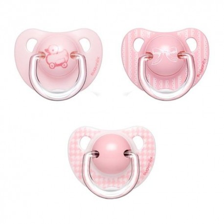 Suavinex Chupete Rose et Bleu Anatómico Látex Rosa 0-6M 1 Unidad Suavinex Chupete Rose et Bleu Anatómico Látex Rosa 0-6M 1 Unidad