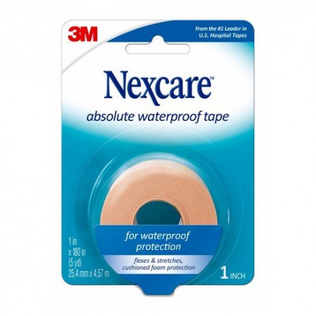 3M Nexcare Active Tape Cinta Color Piel 2,5 cm. x 4,5 m. 3M Nexcare Active Tape Cinta Color Piel 2,5 cm. x 4,5 m.