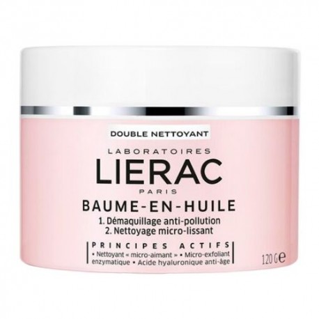 Lierac Double Nettoyant Baume-En-Huile Bálsamo en Aceite Desmaquillante 120 gr. Lierac Double Nettoyant Baume-En-Huile Bálsamo en Aceite Desmaquillante 120 gr.