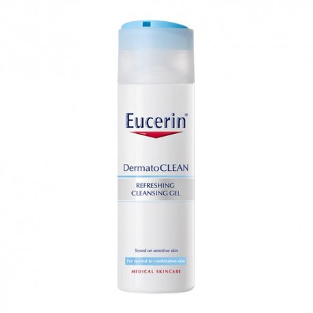 EUCERIN DERMATOCLEAN GEL LIMPIADOR REFR.200ML EUCERIN DERMATOCLEAN GEL LIMPIADOR REFR.200ML