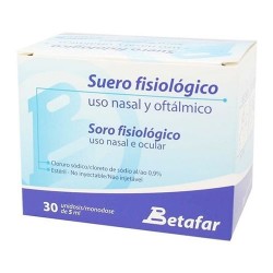 SUERO FISIOLOGICO BETAFAR 30UNIDOSIS X 5ML.