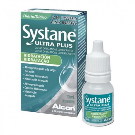 Systane ULTRA PLUS Hidatación Gotas Oftálmicas Lubricantes 10 ml. Systane ULTRA PLUS Hidatación Gotas Oftálmicas Lubricantes 10 ml.