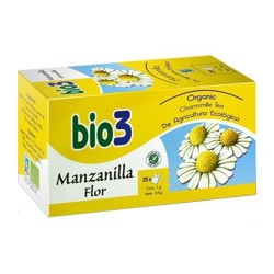 BIO 3 MANZANILLA FLOR ECOLOGICA 25 FILTR