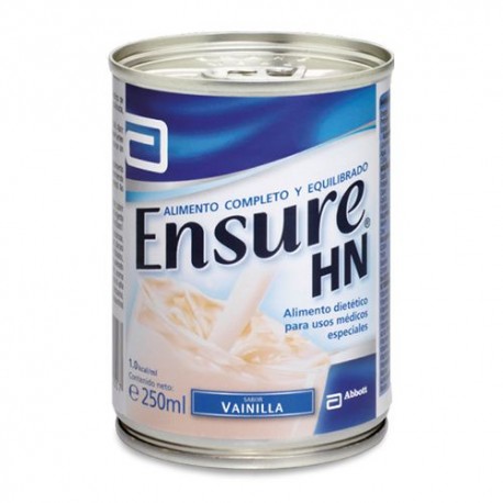 ENSURE HN VAINILLA 24X250 ML. ENSURE HN VAINILLA 24X250 ML.