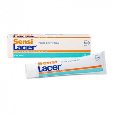 Sensilacer Pasta Tratante en Sensibilidad Dental 125 ml. Sensilacer Pasta Tratante en Sensibilidad Dental 125 ml.