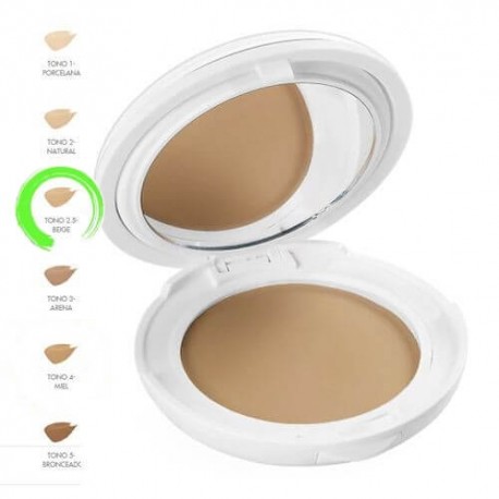 Avene Couvrance Crema Compacta Confort 2.5 Beige SPF30+ 9,5 gr. Avene Couvrance Crema Compacta Confort 2.5 Beige SPF30+ 9,5 gr.