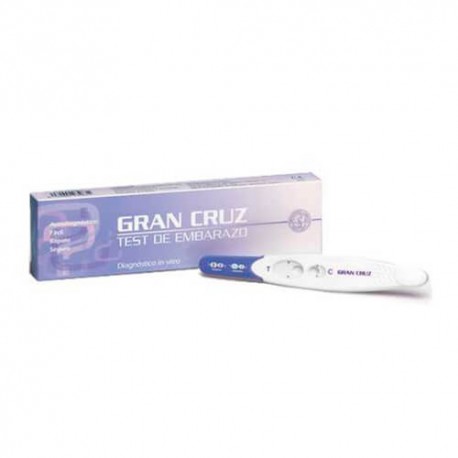 Gran Cruz Test de Embarazo 1 Unidad Gran Cruz Test de Embarazo 1 Unidad