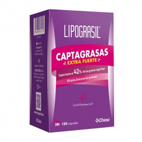 Lipograsil Captagrasas Extra Fuerte 180 Cápsulas Lipograsil Captagrasas Extra Fuerte 180 Cápsulas