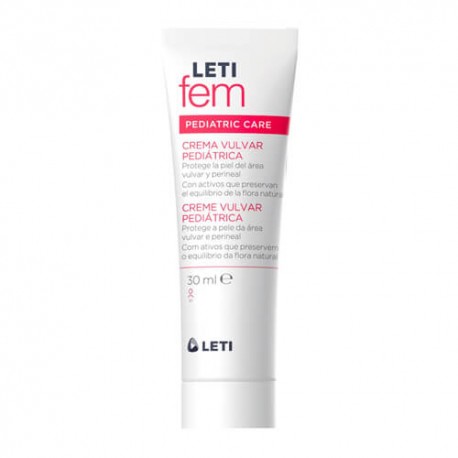 Letifem Pediatric Care Crema Vulvar Pediátrica 30 ml. Letifem Pediatric Care Crema Vulvar Pediátrica 30 ml.