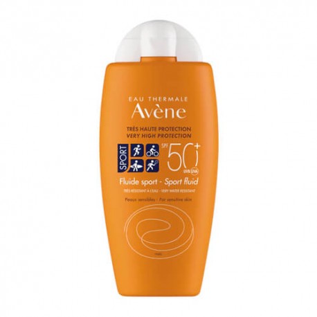 Avene Solar Fluido Sport SPF50+ 100 ml. Avene Solar Fluido Sport SPF50+ 100 ml.