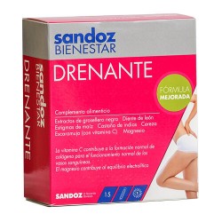 SANDOZ BIENESTAR DRENANTE 15 AMPOLLAS