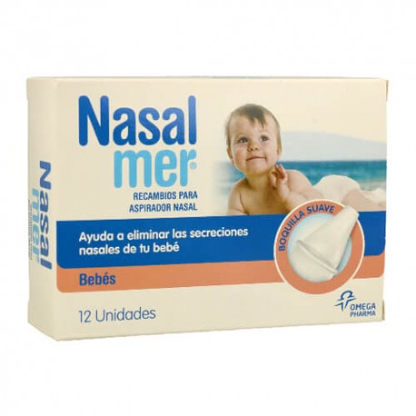 NASALMER ASPIRADOR NASAL REC 12 BOQUILLAS NASALMER ASPIRADOR NASAL REC 12 BOQUILLAS