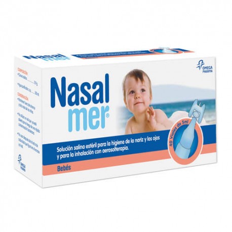 NASALMER VIALES 5 ML 40 UDES NASALMER VIALES 5 ML 40 UDES