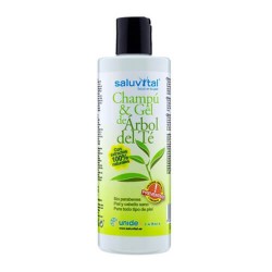SALUVITAL CHAMPU-GEL ARBOL DE TE 300 ML