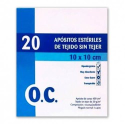 OC COMPRESA ESTERIL TEJIDO S/TEJ 10X10 20U