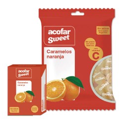 ACOFARSWEET NARANJA CARAMELOS S/AZ 35 GR