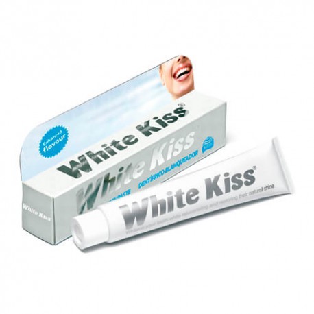 WHITE KISS DENTIFRICO BLANQUEADOR 50 ML WHITE KISS DENTIFRICO BLANQUEADOR 50 ML