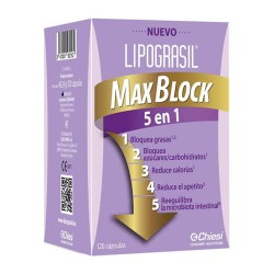 Lipograsil Max Block 5 en 1 120 Cápsulas