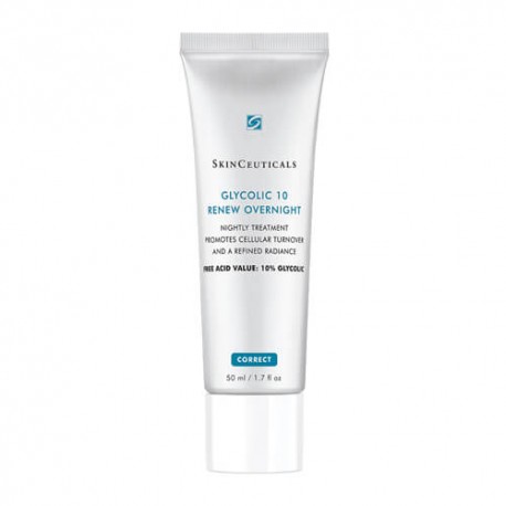 SkinCeuticals Glycolic 10 Renew Overnight Crema Antiedad Noche 50 ml. SkinCeuticals Glycolic 10 Renew Overnight Crema Antiedad Noche 50 ml.